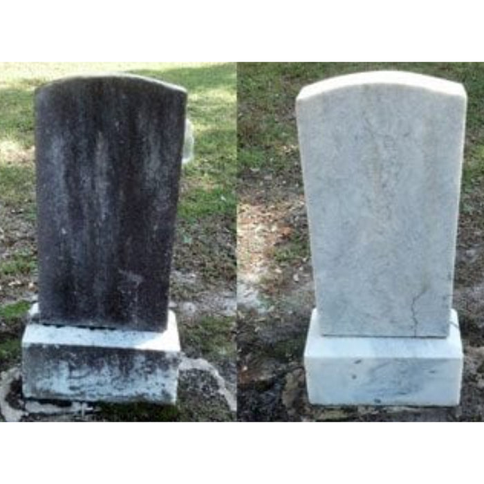 Before / After - Headstone restoration, Online Memorials for graves , Grave headstones , ceramic flowers,  - Sandalwood Memorials