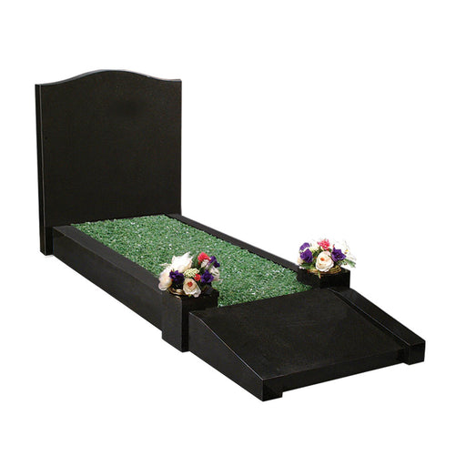SWT205 From - £2865.00, Online Memorials for graves , Grave headstones , ceramic flowers,  - Sandalwood Memorials