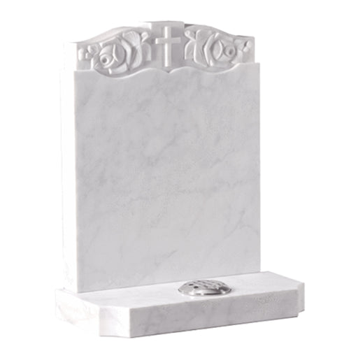 SWL018 From - £1220.00, Online Memorials for graves , Grave headstones , ceramic flowers,  - Sandalwood Memorials