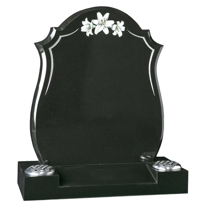 SWL027 From - £1465.00, Online Memorials for graves , Grave headstones , ceramic flowers,  - Sandalwood Memorials