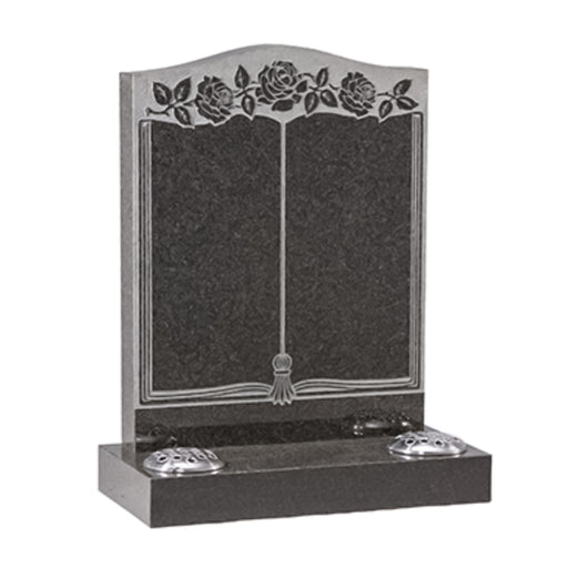 SWL037 From - £1195.00, Online Memorials for graves , Grave headstones , ceramic flowers,  - Sandalwood Memorials