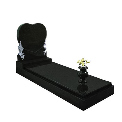 SWT202 From - £3200.00, Online Memorials for graves , Grave headstones , ceramic flowers,  - Sandalwood Memorials