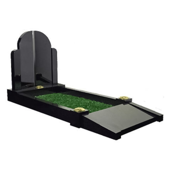 SWT209 From - £2765.00, Online Memorials for graves , Grave headstones , ceramic flowers,  - Sandalwood Memorials